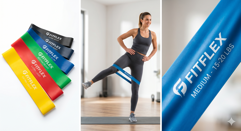 Set Bandes de Résistance Élastiques - Photo publicitaire